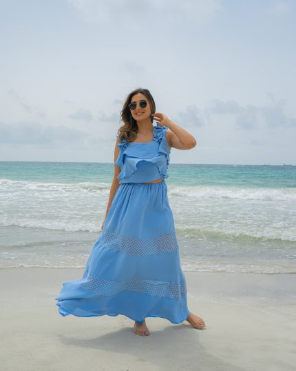 Blue Beach Dress